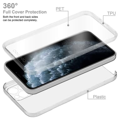 Skal iPhone 11 PRO Fodral Case (Transparent)