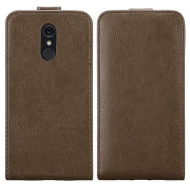LG Q STYLUS Flipfodral Skal (Brun)