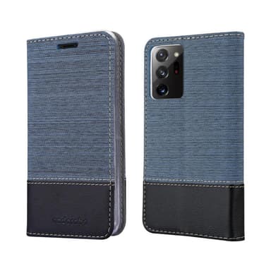Samsung Galaxy NOTE 20 PLUS Plånboksfodral Skal (Blå)