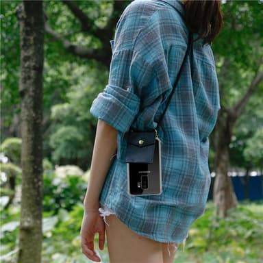 Samsung Galaxy S9 PLUS Skal Fodral Kedja (Svart)