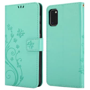 Samsung Galaxy A41 Plånboksfodral Skal (Turkos)