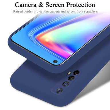 Realme 7 4G Skal Fodral Case (Blå)