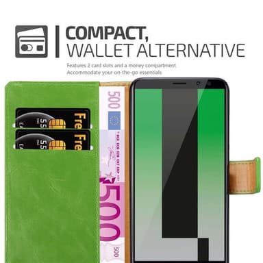 Huawei MATE 10 LITE Plånboksfodral Skal (Grön)