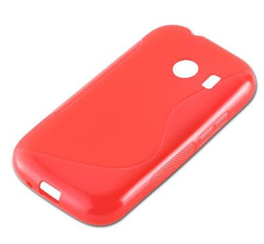 Samsung Galaxy ACE STYLE Skal Fodral Case (Röd)