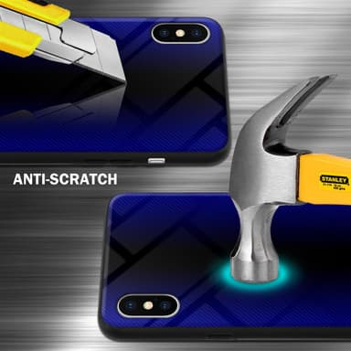 iPhone XS MAX Skal Fodral Case (Lila)