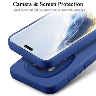 Honor Magic 6 Pro Skal Fodral Case (Blå)