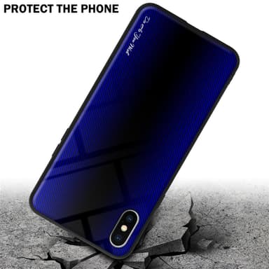 iPhone XS MAX Skal Fodral Case (Lila)