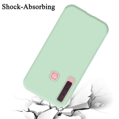 Samsung Galaxy A9 2018 Skal Fodral Case (Grön)