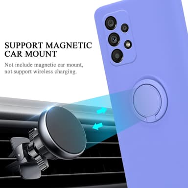 Skal Samsung Galaxy A73 5G Fodral Case (Lila)