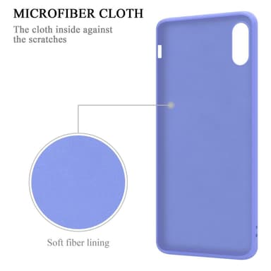 Skal iPhone XS MAX Fodral Case (Lila)