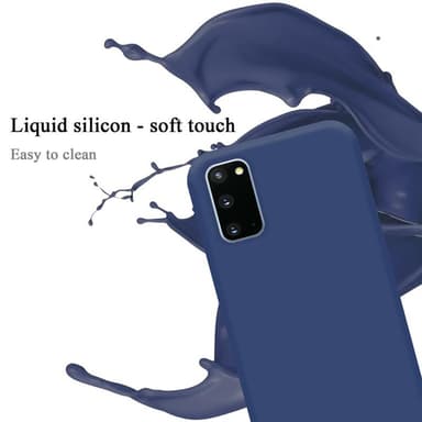 Samsung Galaxy S20 Skal Fodral Case (Blå)