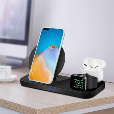 Huawei P40 Plånboksfodral Skal (Grön)