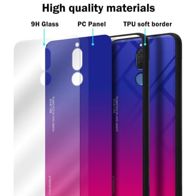 Huawei MATE 10 LITE Skal Fodral Case (Svart)