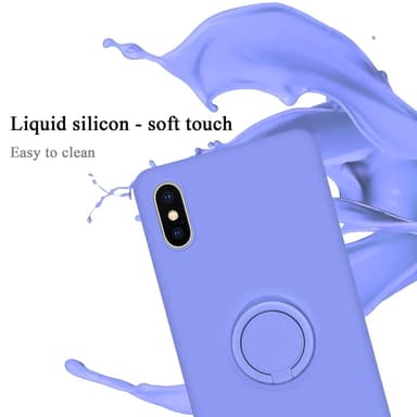 Skal iPhone XS MAX Fodral Case (Lila)