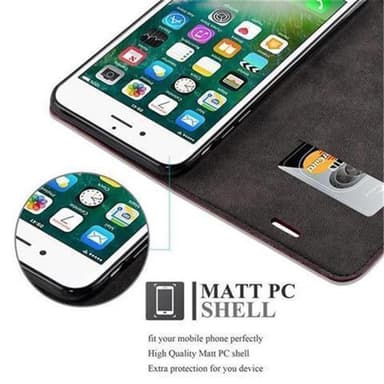 iPhone 7 PLUS / 7S PLUS / 8 PLUS Skal Fodral Case (Röd)