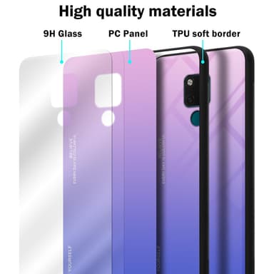 Huawei MATE 20 Skal Fodral Case (Svart)