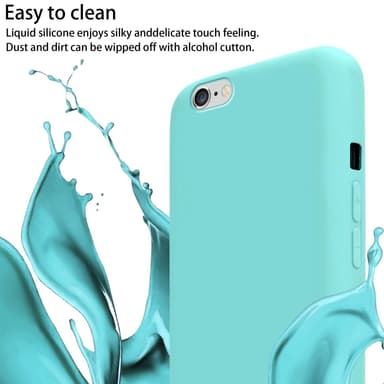 iPhone 6 / 6S Skal Fodral Kedja (Turkos)