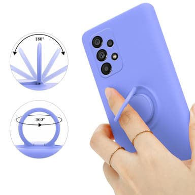 Skal Samsung Galaxy A73 5G Fodral Case (Lila)