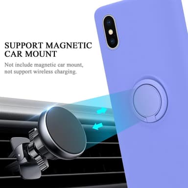Skal iPhone XS MAX Fodral Case (Lila)