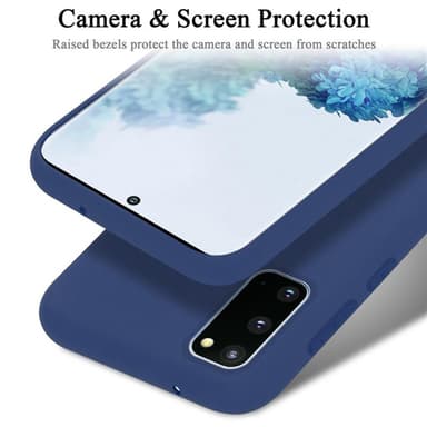 Samsung Galaxy S20 Skal Fodral Case (Blå)