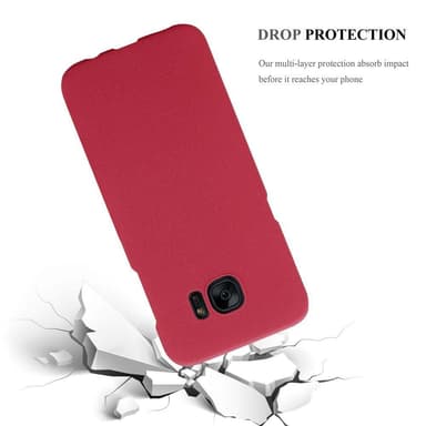 Samsung Galaxy S7 EDGE Skal Fodral Case (Röd)