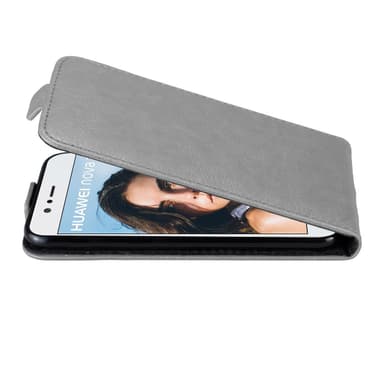 Huawei NOVA 2 Flipfodral Skal (Grå)