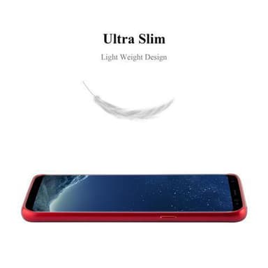 Skal Samsung Galaxy S8 Fodral Case (Röd)