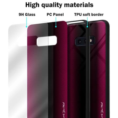 Samsung Galaxy S10e Skal Fodral Case (Rosa)
