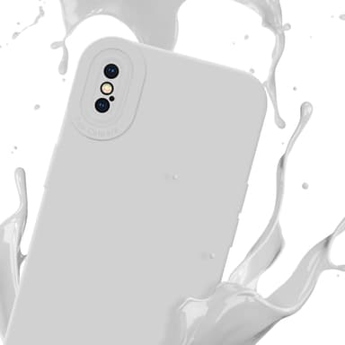 iPhone XS MAX Skal Fodral Case (Vit)