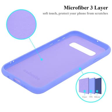 Samsung Galaxy S10 PLUS Skal Fodral Case (Lila)