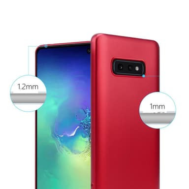 Skal Samsung Galaxy S10e Fodral Case (Röd)