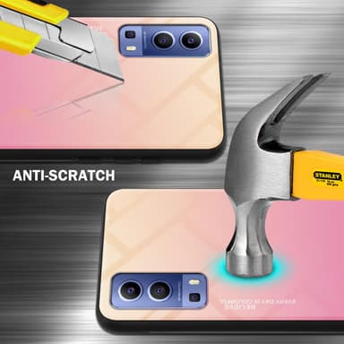 Vivo Y52 5G / Y72 5G Skal Fodral Case (Svart)