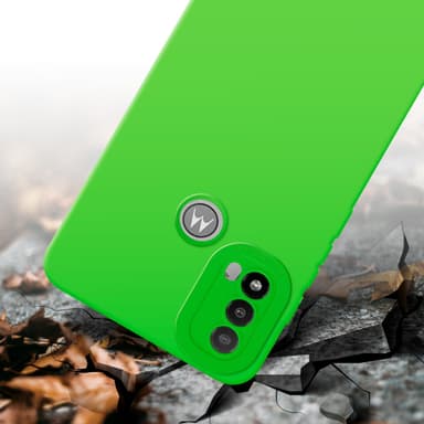 Motorola MOTO E20 Skal Fodral Case (Grön)