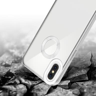 iPhone X / XS Skal Fodral Case (Transparent)