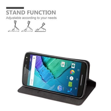 Motorola MOTO X STYLE Skal Fodral Case (Brun)