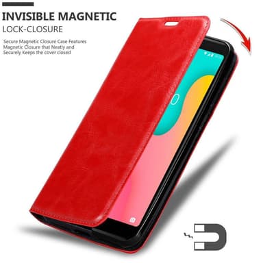 WIKO Y60 Skal Fodral Case (Röd)