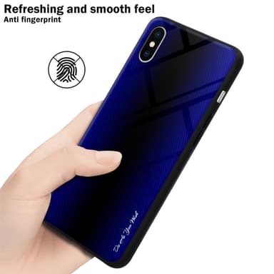 iPhone XS MAX Skal Fodral Case (Lila)