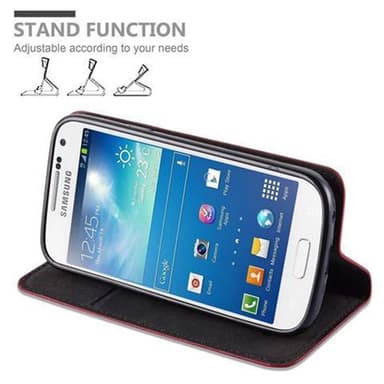 Samsung Galaxy S4 MINI Skal Fodral Case (Röd)