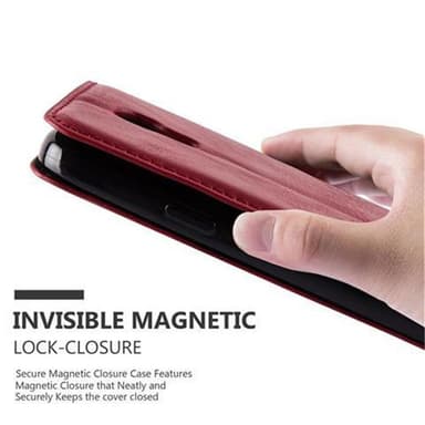 Samsung Galaxy S4 MINI Skal Fodral Case (Röd)
