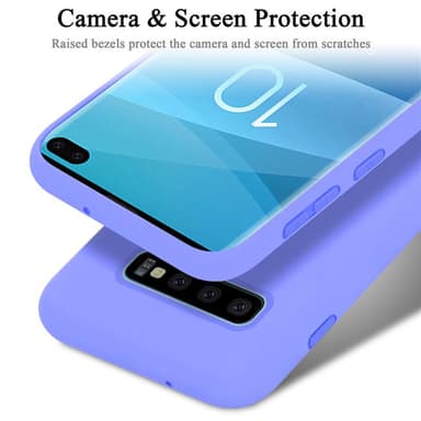 Samsung Galaxy S10 PLUS Skal Fodral Case (Lila)
