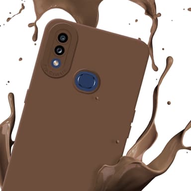 Samsung Galaxy A10s / M01s Skal Fodral Case (Brun)
