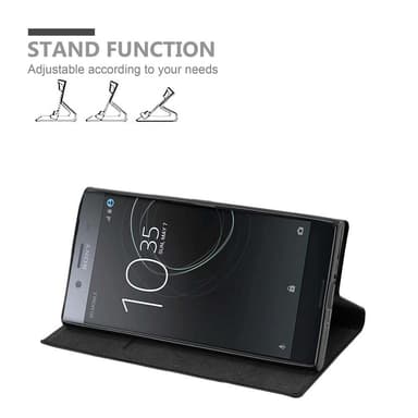 Sony Xperia XZ1 COMPACT Skal Fodral Case (Svart)