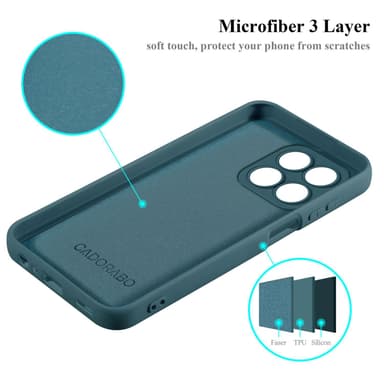 Honor x8a Skal Fodral Case (Grön)