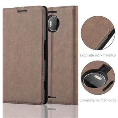 Nokia Lumia 950 XL Skal Fodral Case (Brun)