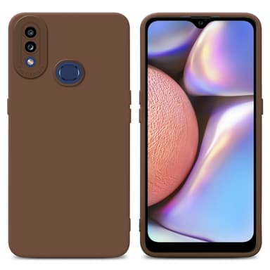 Samsung Galaxy A10s / M01s Skal Fodral Case (Brun)
