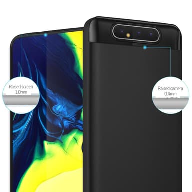 Skal Samsung Galaxy A80 / A90 4G Fodral Case (Svart)
