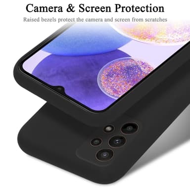 Samsung Galaxy A23 4G Skal Fodral Case (Svart)