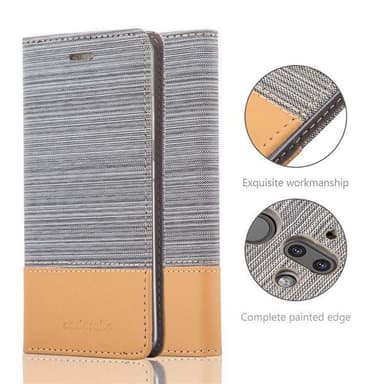 Nokia 8 Sirocco Plånboksfodral Skal (Grå)