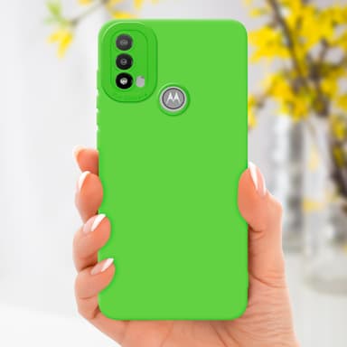 Motorola MOTO E20 Skal Fodral Case (Grön)
