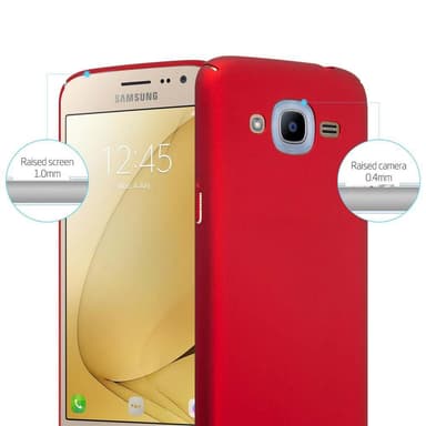 Samsung Galaxy J2 2016 Skal Fodral Case (Röd)